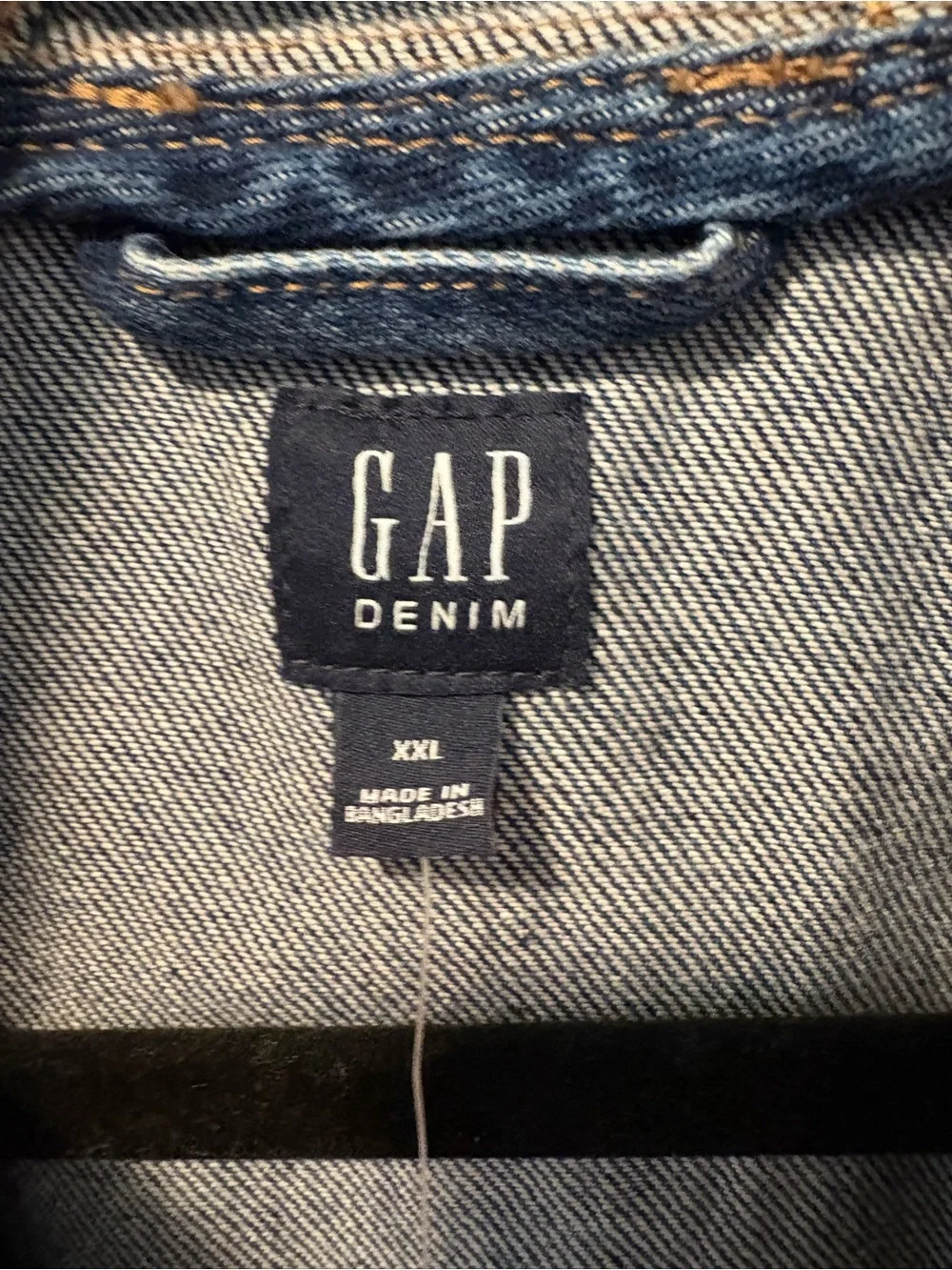 GAP Kid’s Denim Hooded Jacket - Blue